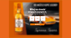 Desktop Screenshot of powrotlegendy.pl
